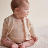 Baby Strickjacke Ivory