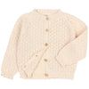 Baby Strickjacke Ivory