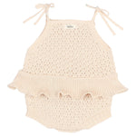 Baby Romper Ivory