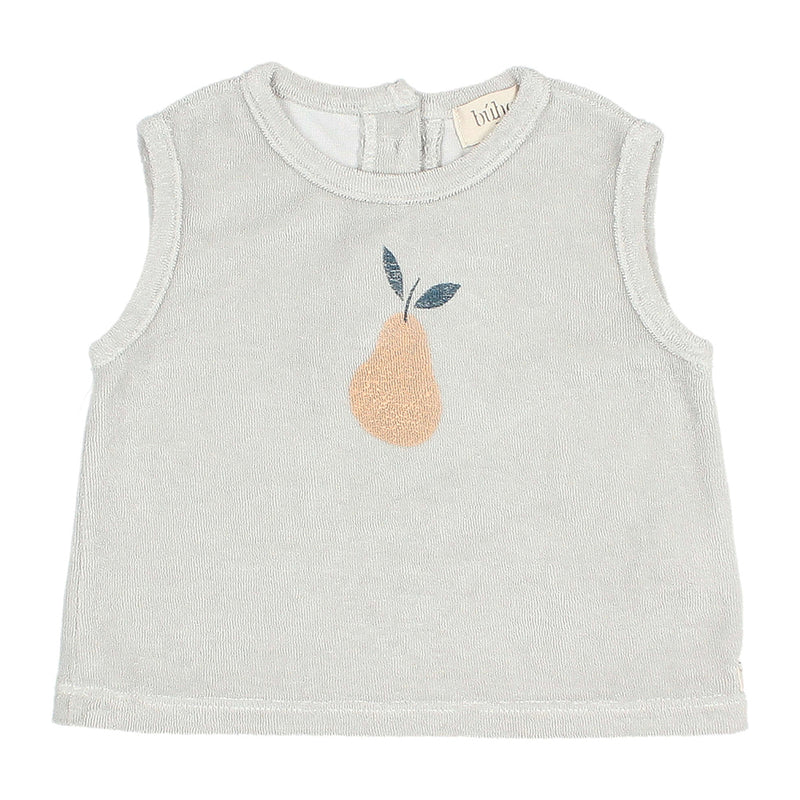 Baby Terry T-Shirt Sky Grey