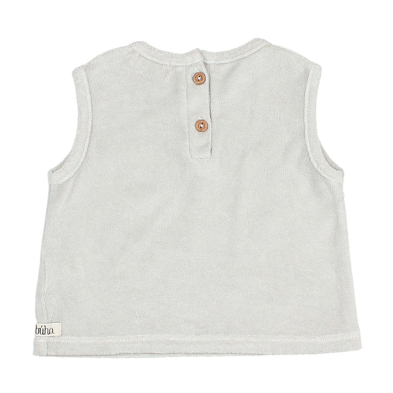 Baby Terry T-Shirt Sky Grey