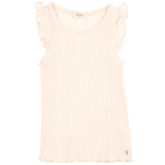 Soft-Ripp-Ruffle T-Shirt Ivory