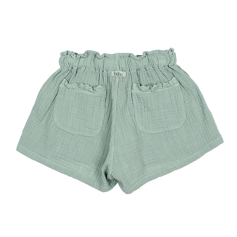 Shorts Muslin Sage Green