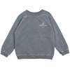 Fleece Sweatshirt Blue Teal