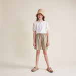 T-Shirt Lace Linen Ivory