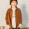 Kariertes Hemd Mountain Shirt Toffee