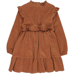 Kleid Soft Velour Toffee