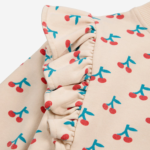 Baby Cherry Baby Cherry All Over Ruffle Sweatshirt