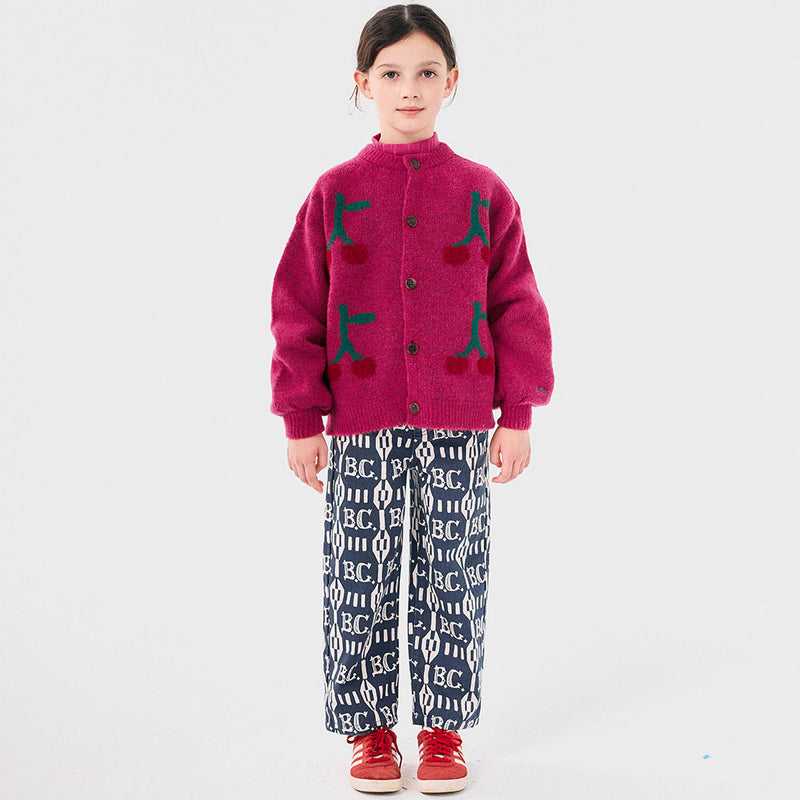 Bobo Cherry Intarsia Cardigan