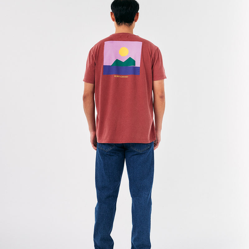 Sunset Print Unisex T-Shirt