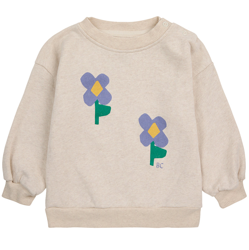 Baby Pansy Flower Sweatshirt