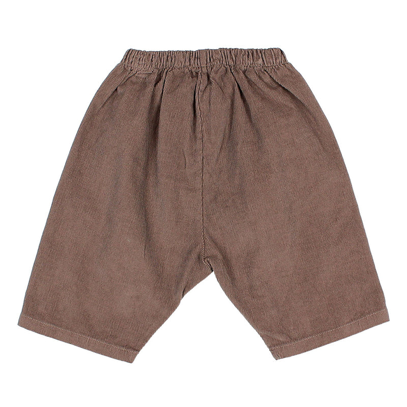 Baby Soft Velour Hose Taupe