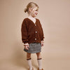 Melange Cardigan Brownie