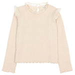 Warm Ripp-Shirt Artic Ivory