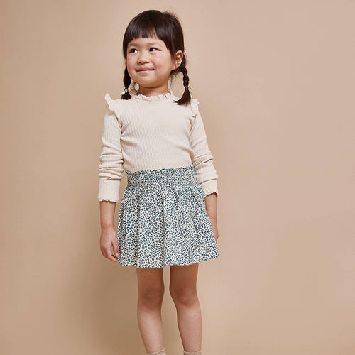 Warm Ripp-Shirt Artic Ivory