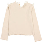 Warm Ripp-Shirt Artic Ivory