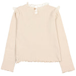 Warm Ripp-Shirt Artic Ivory