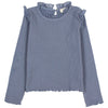 Warm Ripp-Shirt Artic Blue