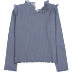 Warm Ripp-Shirt Artic Blue