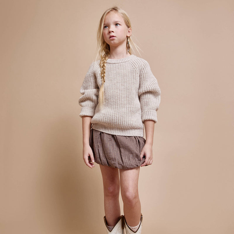 Soft Knit Jumper Natural