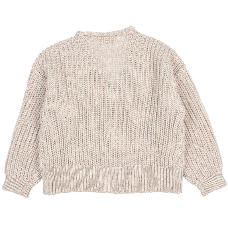 Soft Knit Cardigan Natural