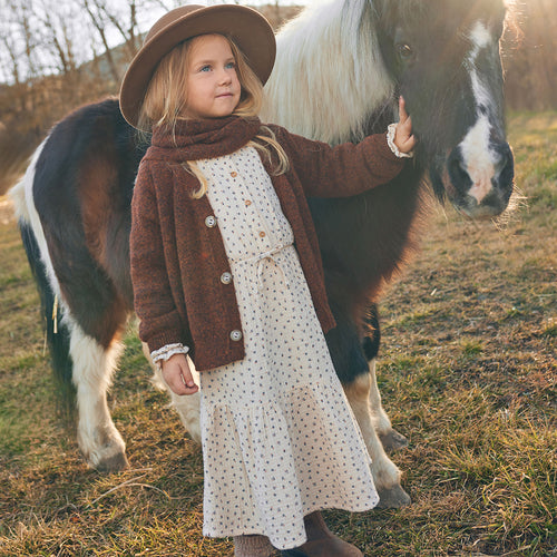 Fall Maxi Dress Ivory