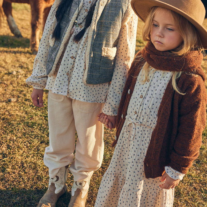 Fall Maxi Dress Ivory