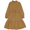 Fall Maxi Dress Ocre