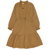Fall Maxi Dress Ocre