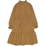 Fall Maxi Dress Ocre