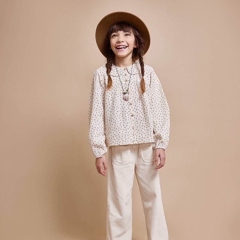 Fall Bluse Ivory