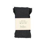 Ripp-Strumpfhose Tights Antracite