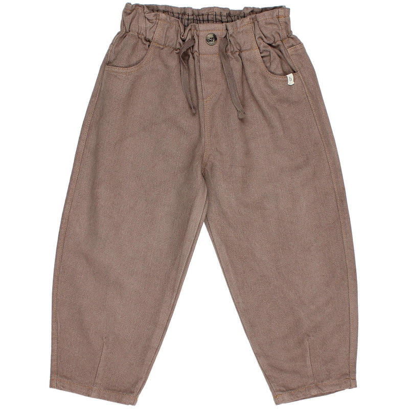 Twill Girl Hose Taupe