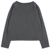 Langarmshirt Casual T-Shirt Antracite