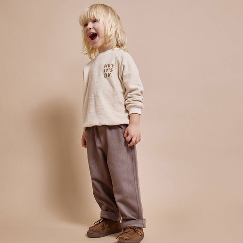 Twill Hose Taupe