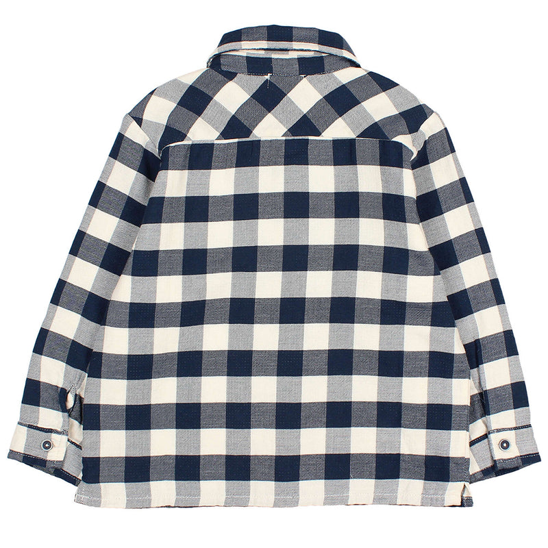 Karo Hemd Gingham Shirt Navy