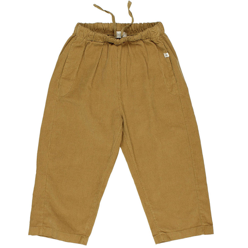 Soft Velour Hose Ocre