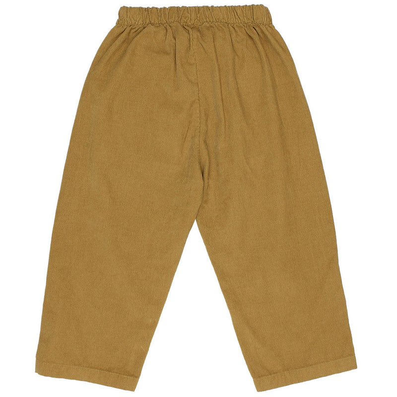 Soft Velour Hose Ocre