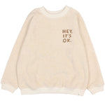 Terry Sweatshirt Ivory