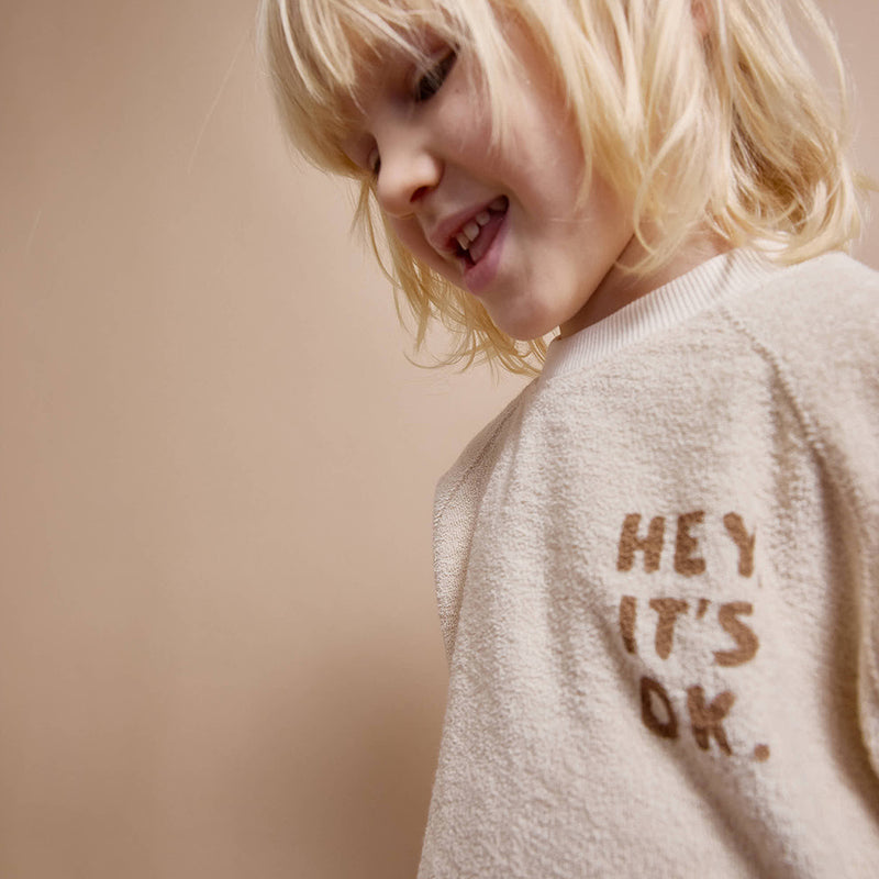 Terry Sweatshirt Ivory