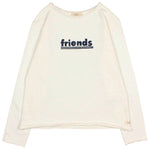 Langarmshirt Friends Off White