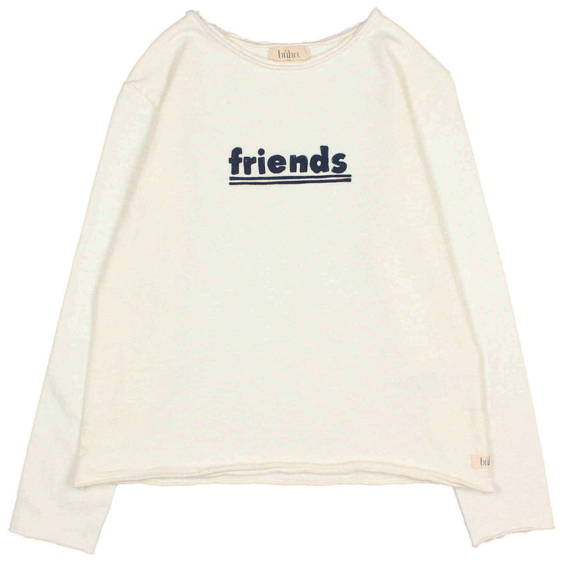 Langarmshirt Friends Off White
