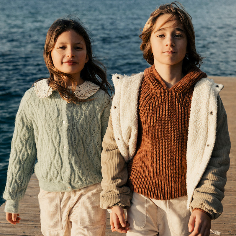 Strickjacke Boho Salvia