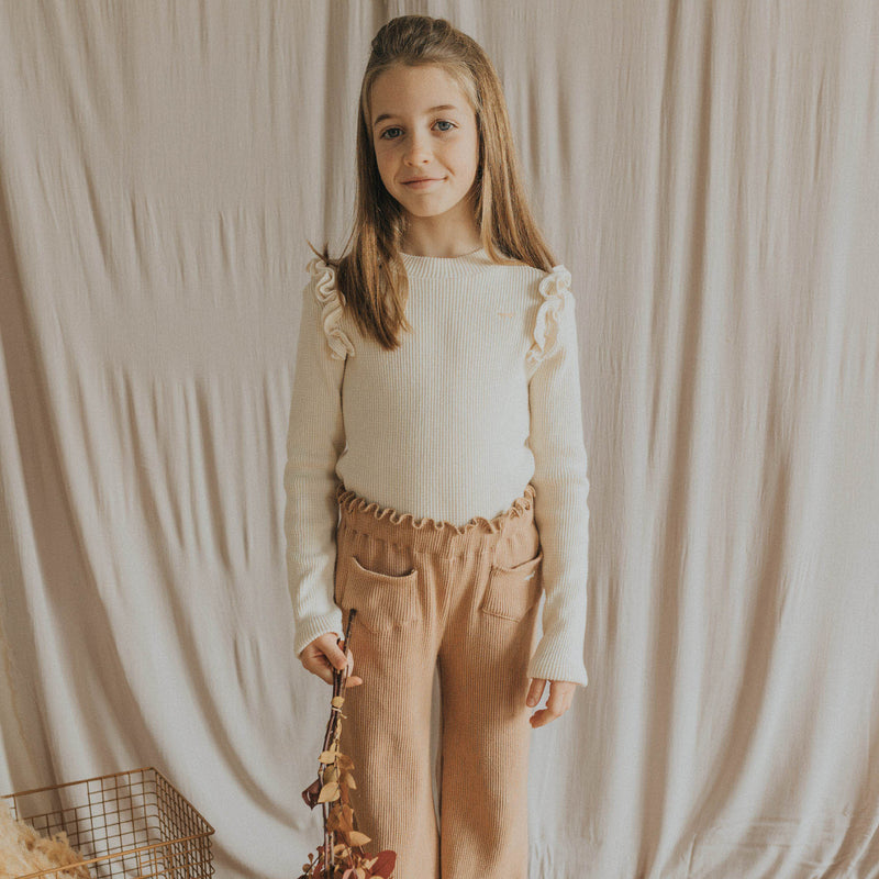 Soft Ripp-Hose Cinnamon