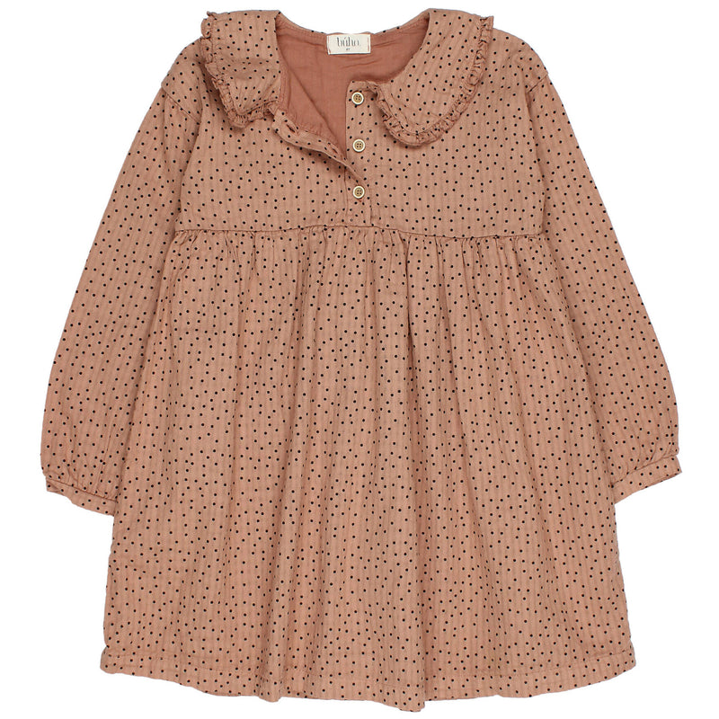 Kleid Dots Cocoa
