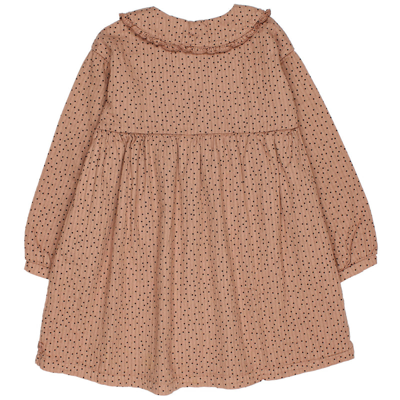 Kleid Dots Cocoa