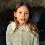 Bluse Dots Ecru