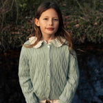 Bluse Dots Ecru