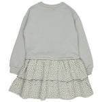 Kleid Dots Combi-Dress Eucalyptus