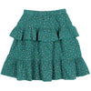 Rock Garden Midi Skirt Emerald